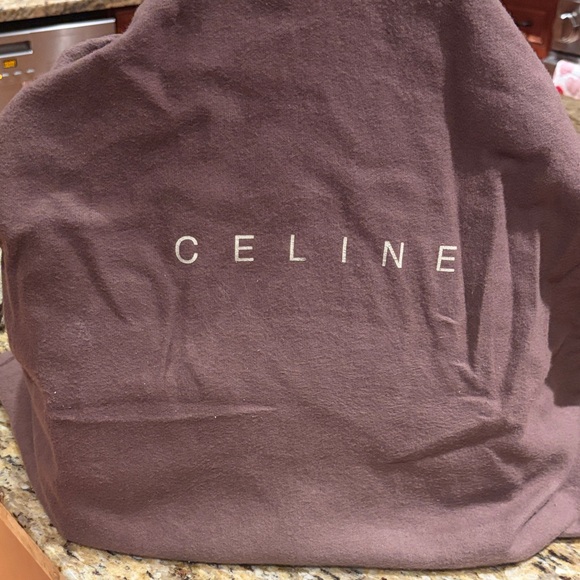 Celine Black Leather Tote - Picture 15 of 16